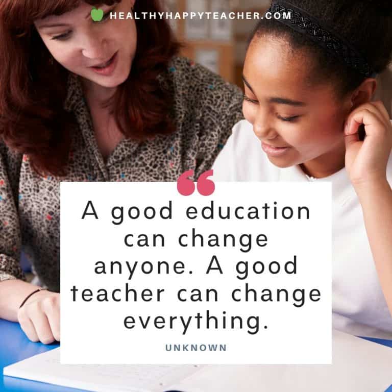 Quotes About the Teacher Student Relationship | Healthy Happy Teacher